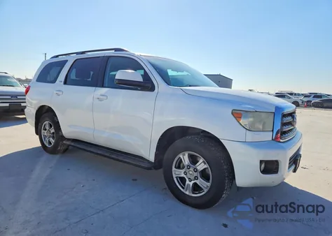 2012 Toyota Sequoia Sr5 z USA, uszkodzony, nr VIN 5TDZM5G12CS003636